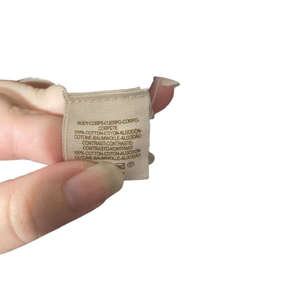 We the Free Patchwork Style Waffle Knit Sweater w/Asymmetrical Hem - Picture 3 of 4